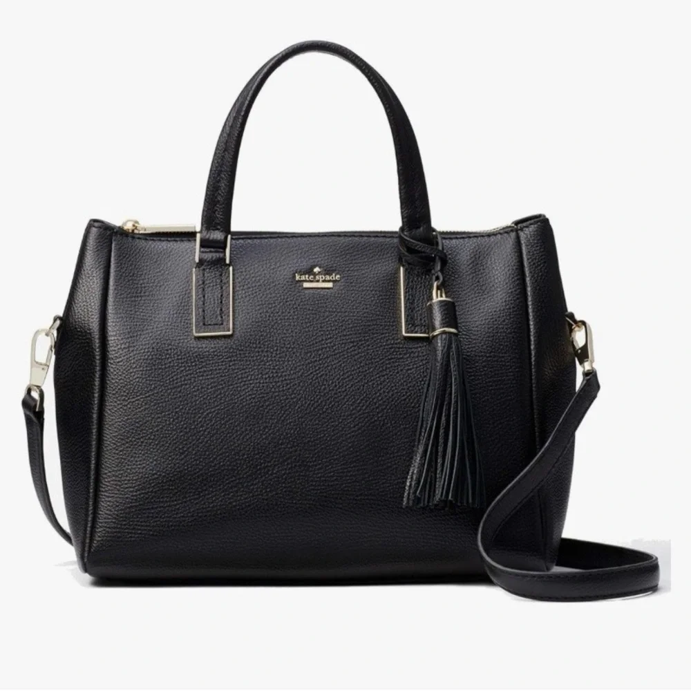 Kate Spade New York kingston drive alena Satchel Pebbled Leather Large